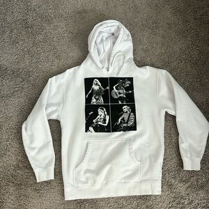 Taylor Swift Eras Tour White Hoodie